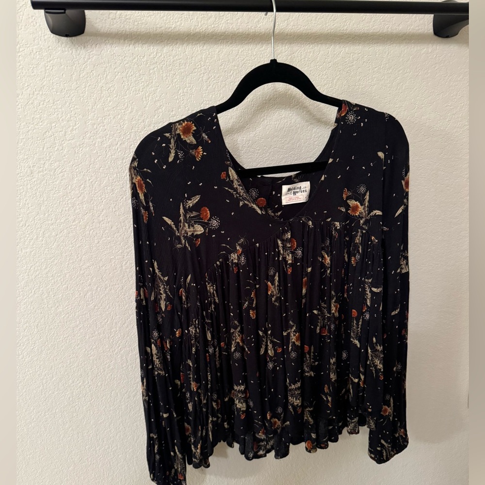 Anthropologie Holding Horses Blouse